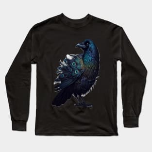 Colorful Raven. Long Sleeve T-Shirt